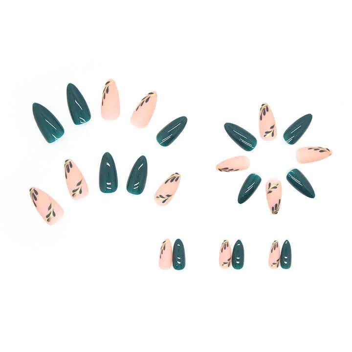 أظافر صناعية فنية مخصصة خاصة - Custom Private Label Art False Nails Simple
