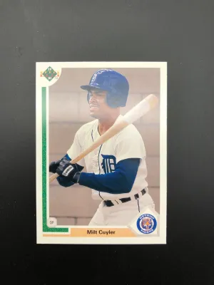 #556 Milt Cyler Detroit Tiger 1991 Upper Deck Baseball Trading Card