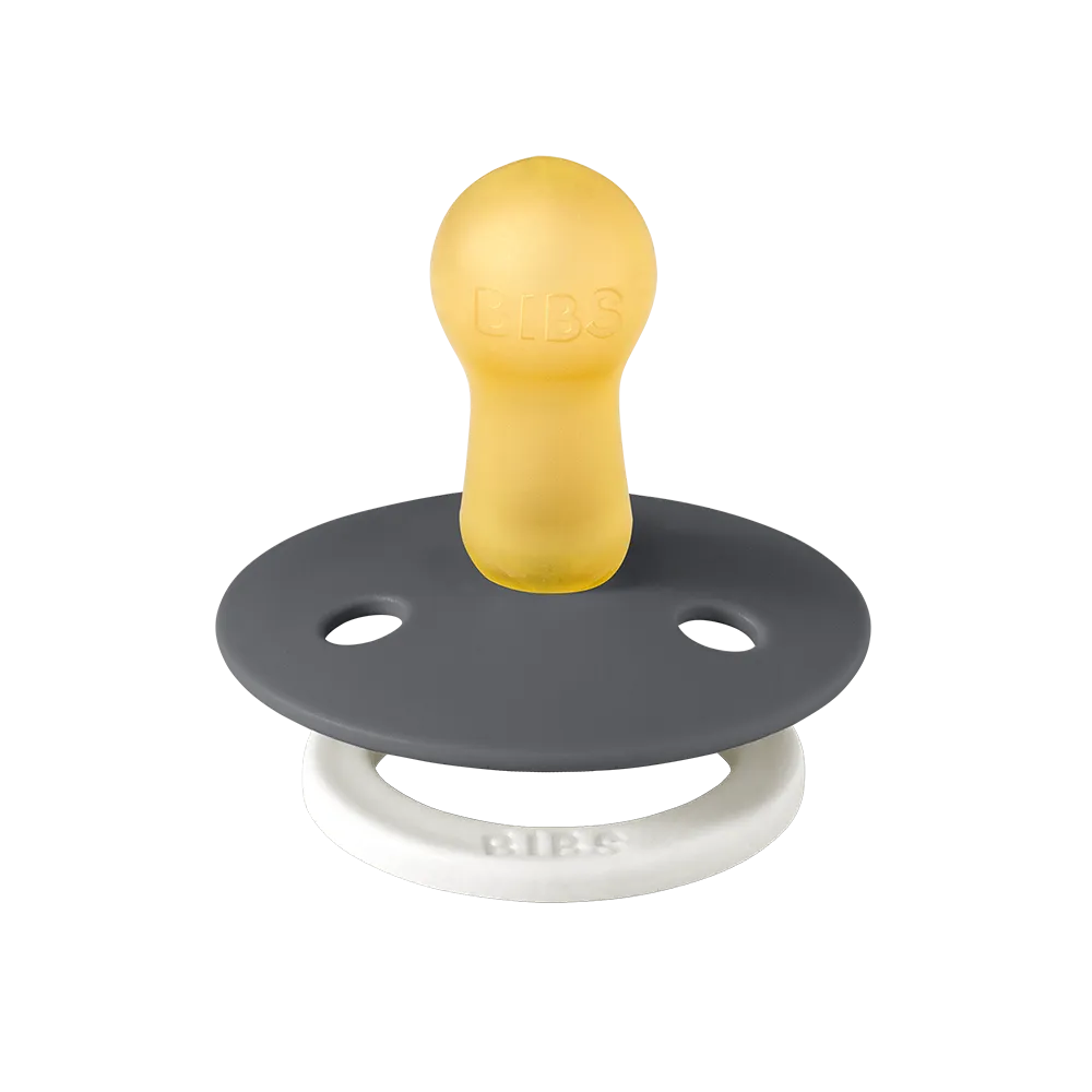 BIBS GLOW Latex Pacifiers