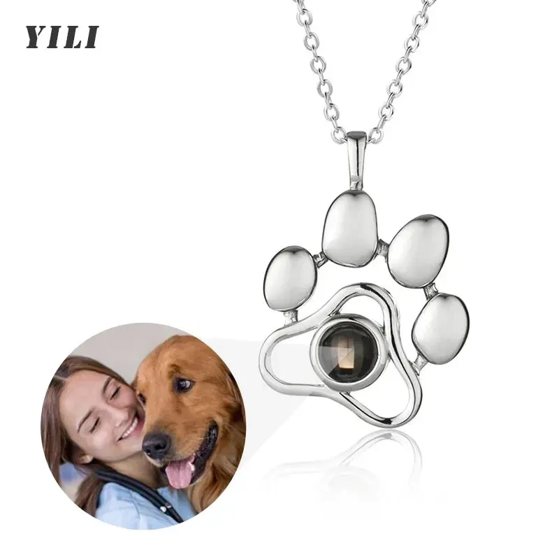 Custom Photo Bracelet Personalized Photo Projection Bracelet Circle Photo Bracelets with Picture Inside for Women/Men/Couple