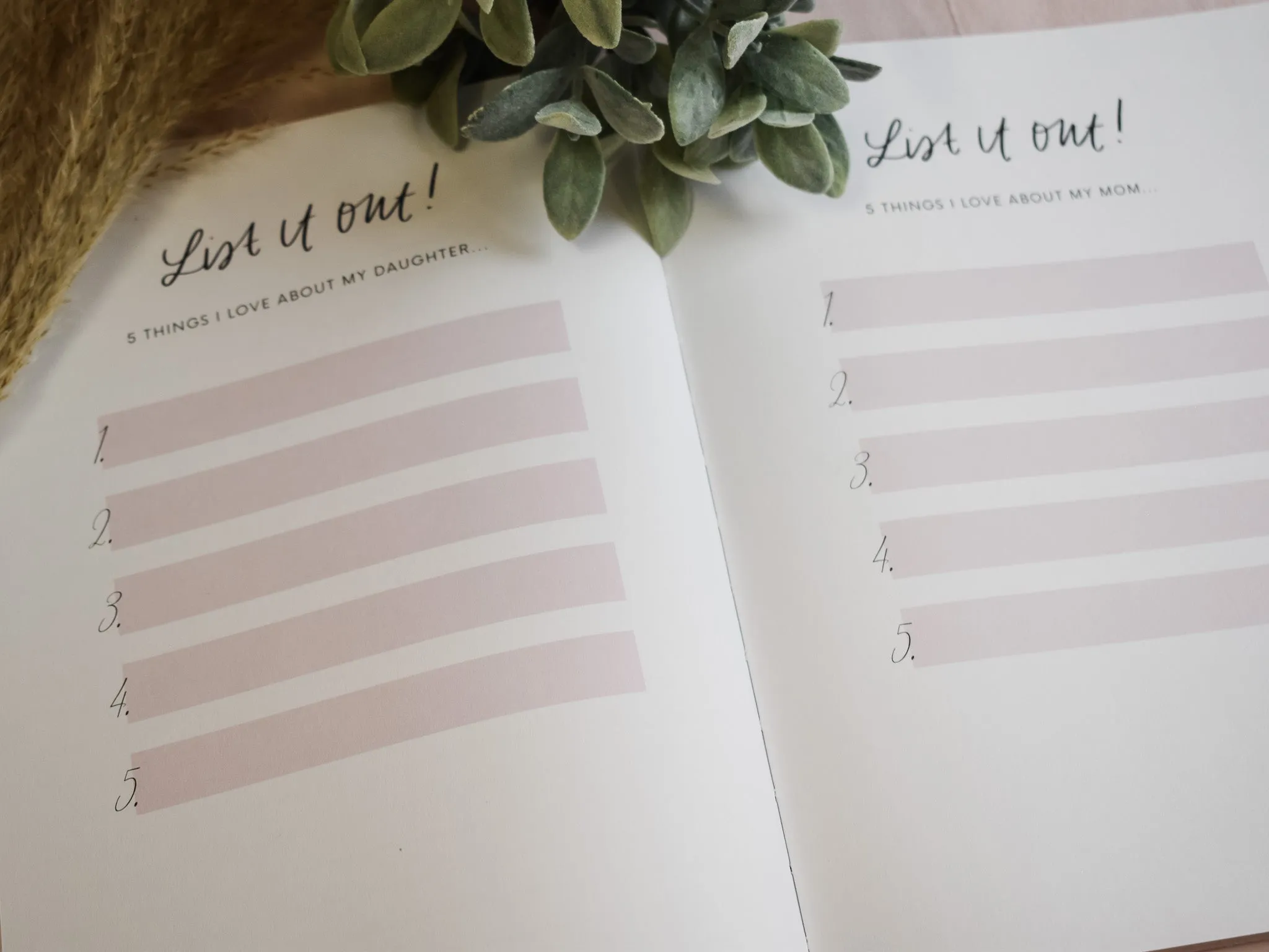 Heart To Heart: A Mother Daughter Journal