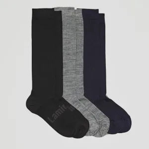 Lamington Merino Wool Knee High Socks | WOMAN   MAN | Essential