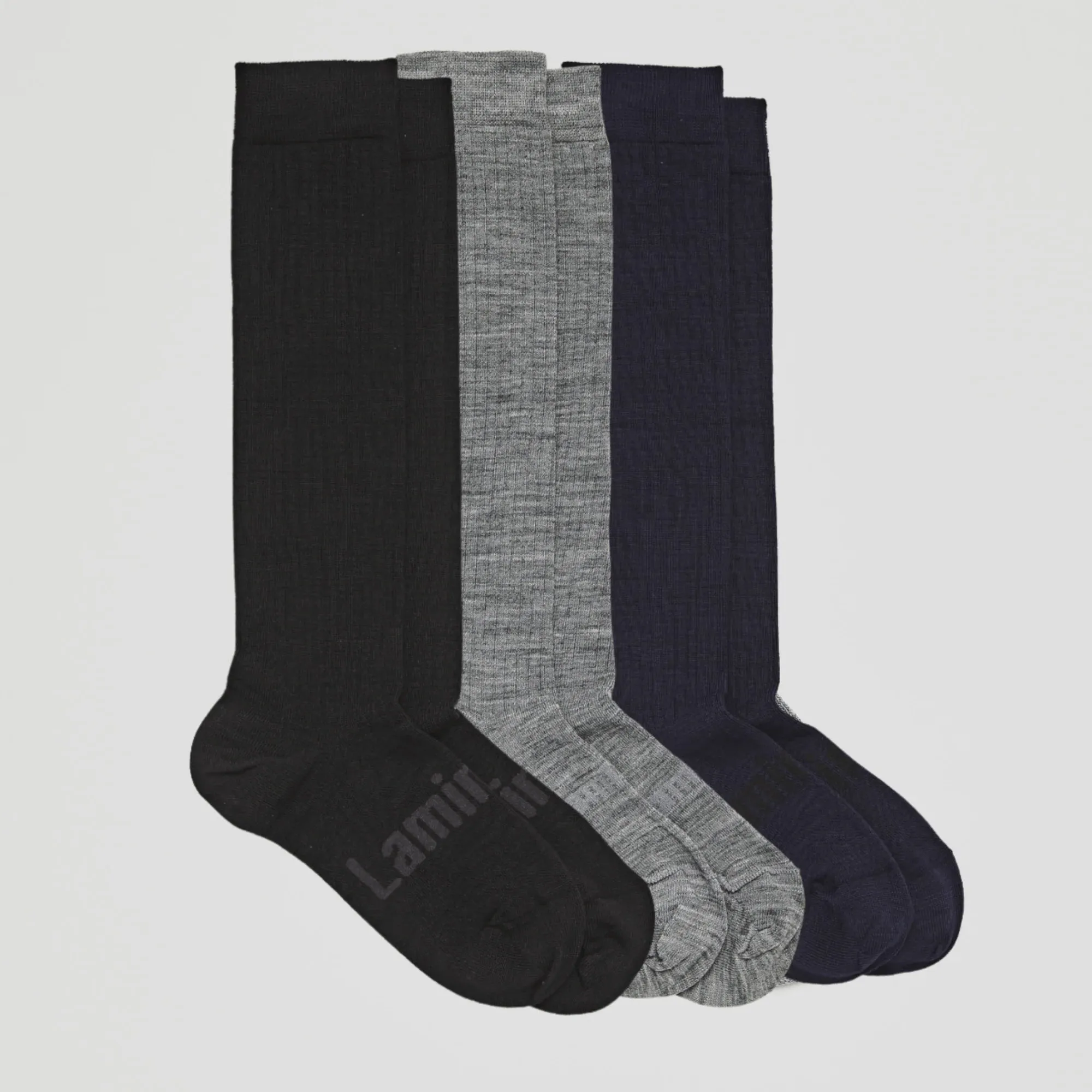 Lamington Merino Wool Knee High Socks | WOMAN   MAN | Essential