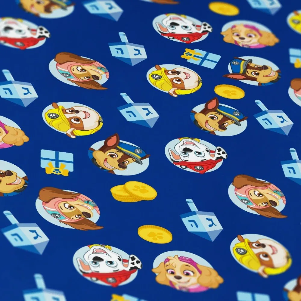 Paw Patrol Hanukkah Wrapping Paper