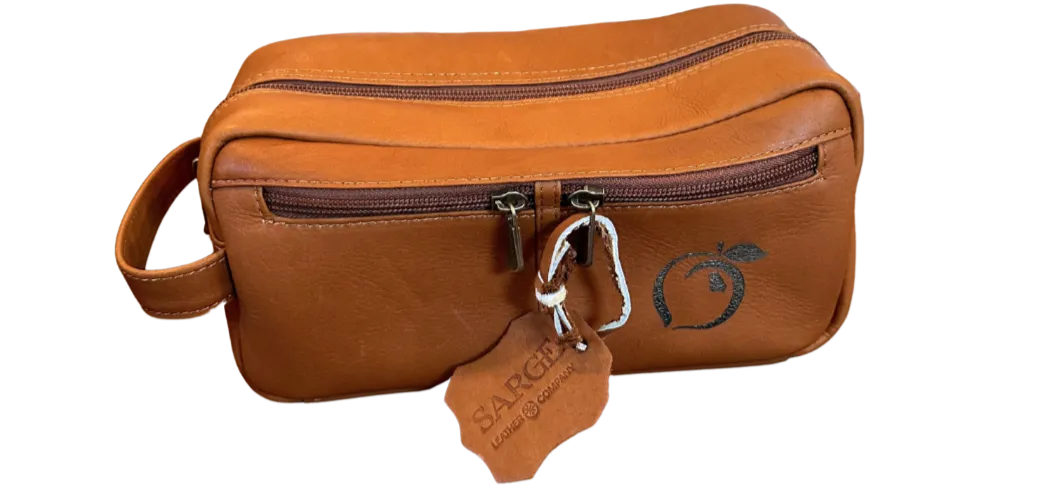 Peach State Pride x Sarge Leather Dopp Kit