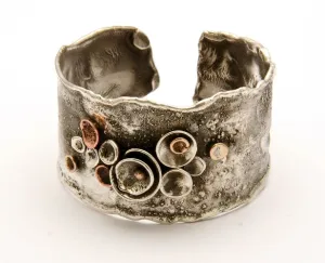 Pebbles on the beach Cuff