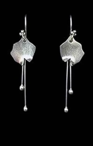 Petite Water Lily Earrings