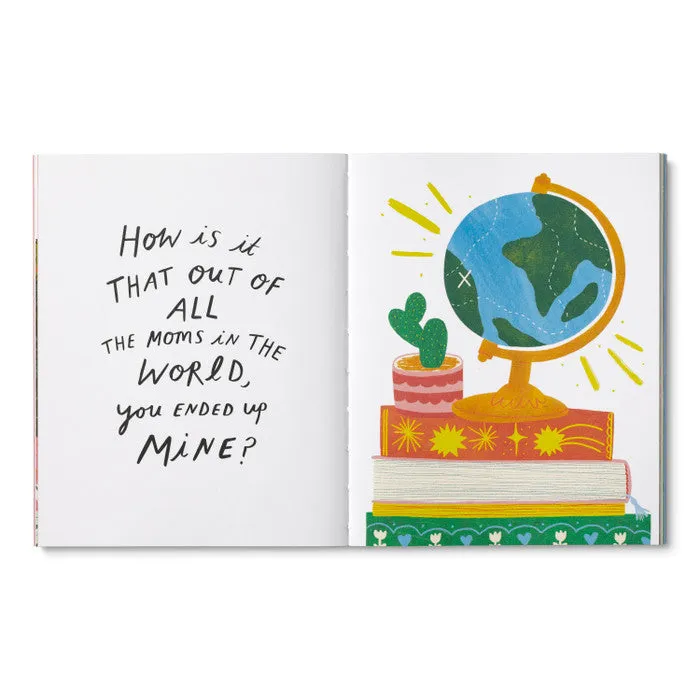 "So Lucky You’re My Mom" - A Unique Fill-In Gift Book for Mom