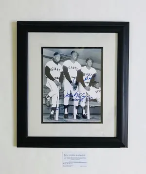 San Francisco Giants Legends Autographed 8x10 Photograph - Baseball Memorabilia