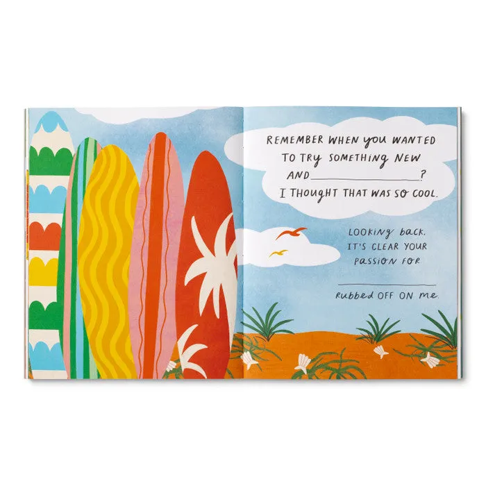 So Lucky You're My Dad - A Customizable Fill-In Gift Book