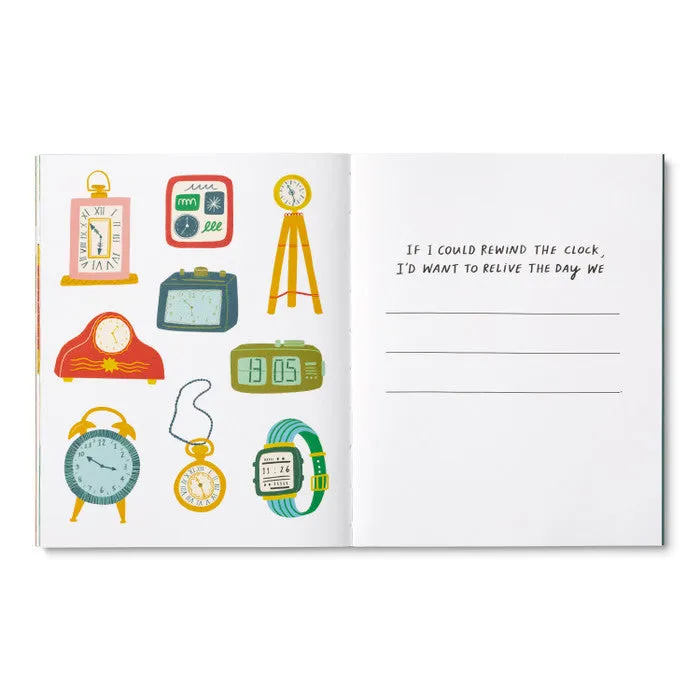 So Lucky You're My Dad - A Customizable Fill-In Gift Book