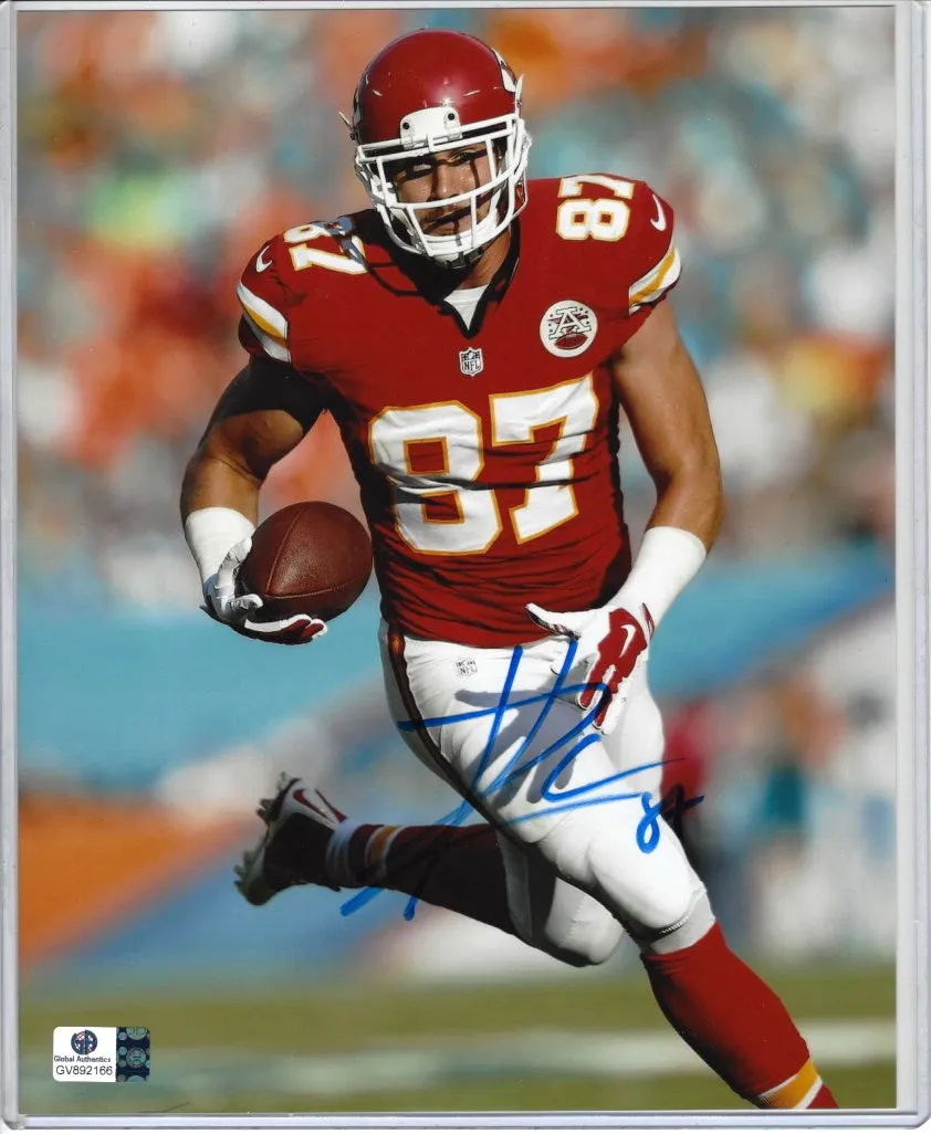 Travis Kelce Kansas City Chiefs Autographed 8x10 Photograph