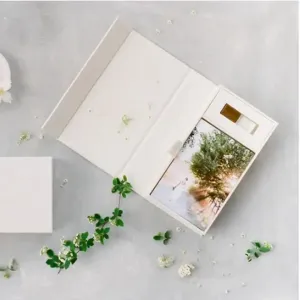 x6 5x7 6x8 صور وUSB . Linen Box 4x6 5x7 6x8